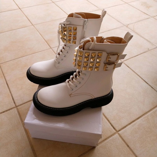 Women's boots new Made In Italia, size 38, white