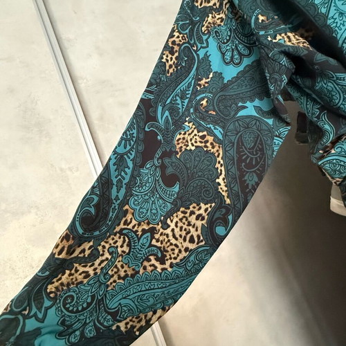 Virginia Karafousia set like new, colorful, shirt and trousers