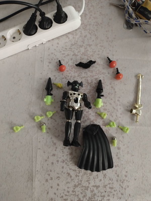 Astromachitis Emperor El Greco figure used, missing parts