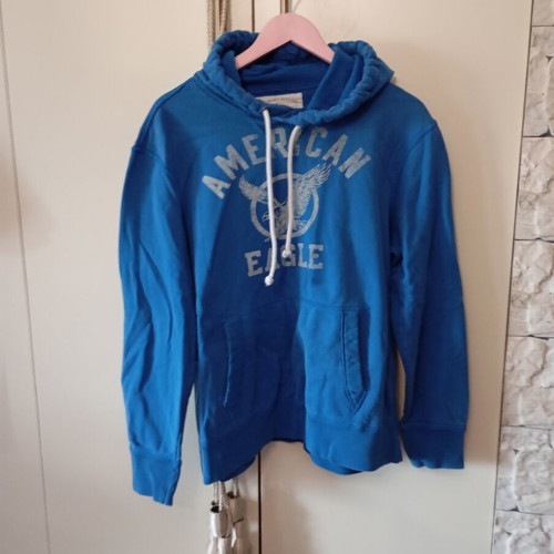 American Eagle Hoodie like new, boys' sizes M and L, blue