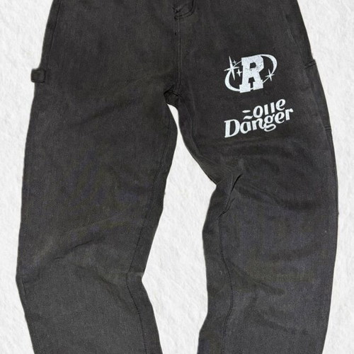 One Danger black jeans size M like new