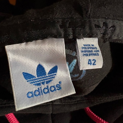 Adidas women's hoodie like new, size S, black-pink