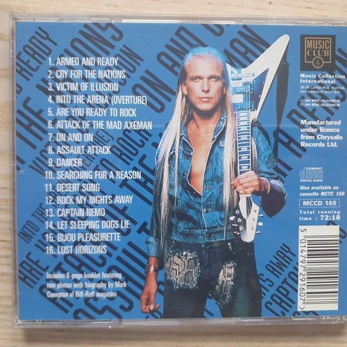 Michael Schenker Group The Best Of Armed & Ready CD new, metal