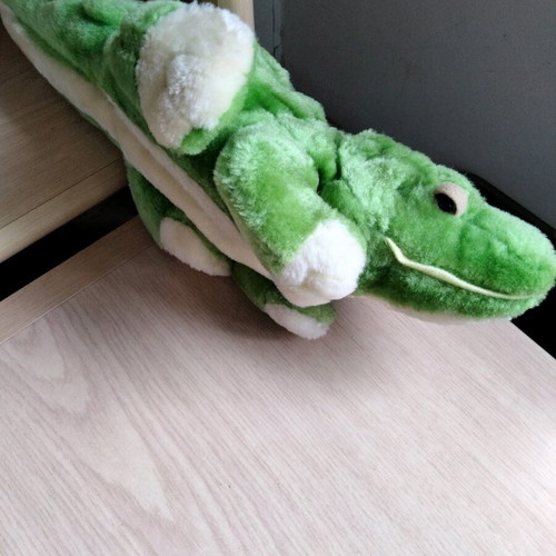 Plush crocodile 50 cm like new
