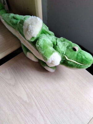 Plush crocodile 50 cm like new