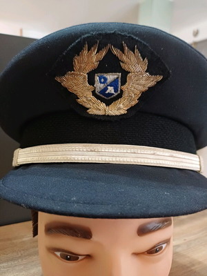 Olympic Airways pilot cap