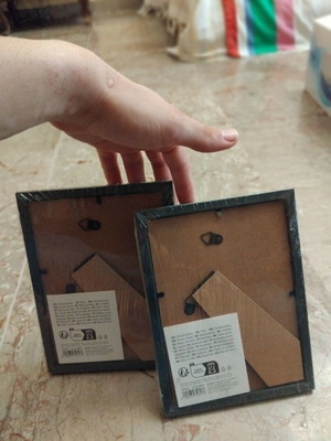 Billedramme picture frames set of 2, new, black 13x18 cm