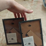 Billedramme picture frames set of 2, new, black 13x18 cm