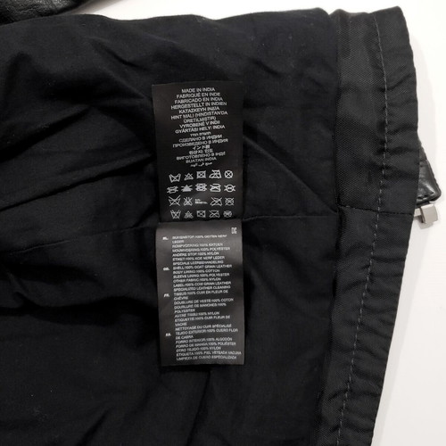 G-Star Raw Chopper Leather Jacket like new, size S, black
