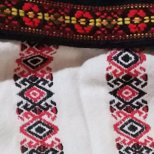 Traditional women's costume skirt and wool vest like new