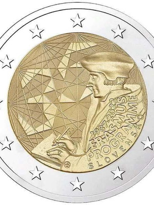Σλοβακία 2 Ευρώ 2022 UNC Erasmus καινούργιο