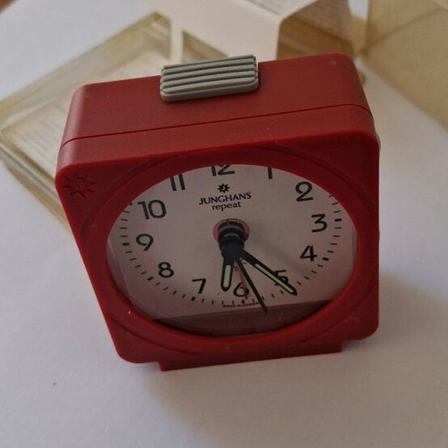 Junghans Germany Retro Quartz table clock like new, analog