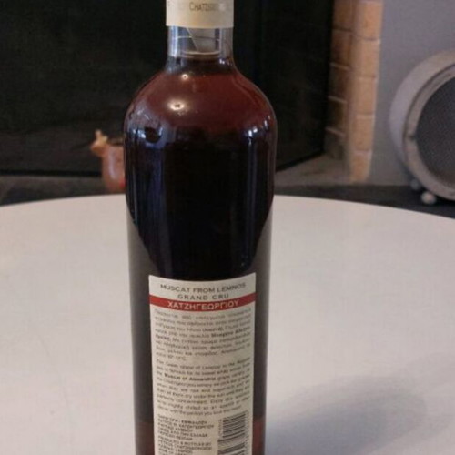 Moschatos Limnou Grand Cru Vintage 2015 sealed bottle 500ml