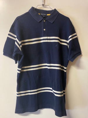 Nautica Men's Polo Shirt like new, 100% cotton, regular fit, size M