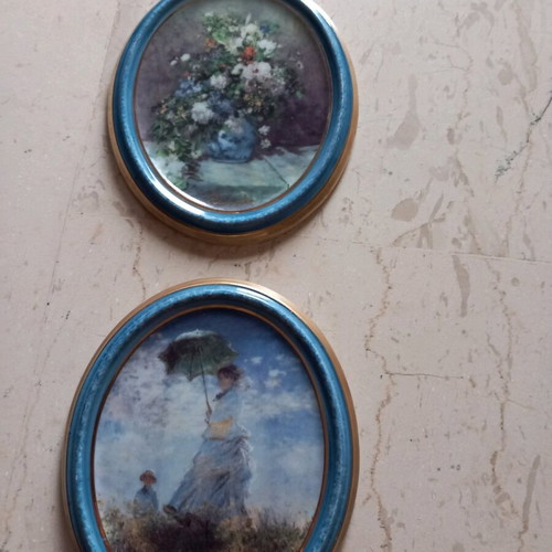 Porcelain cadrakia like new 13×11 by Mone