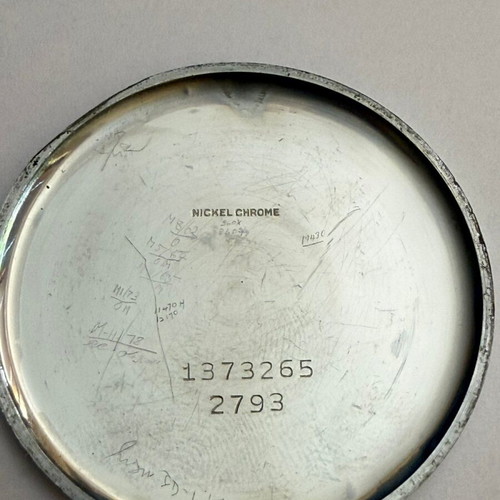 Rolex vintage pocket watch used, military style, 1940