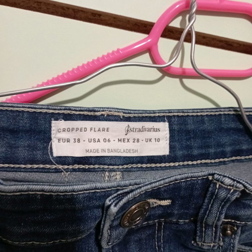 Stradivarius denim jeans used, size 38, elastic fit