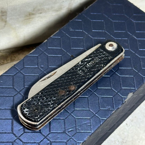 Collectible Greek Army Folding Knife ES 1969 multitool used