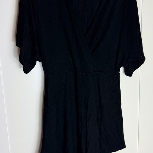 Cotton short one-piece beach romper M/L, elastic fit