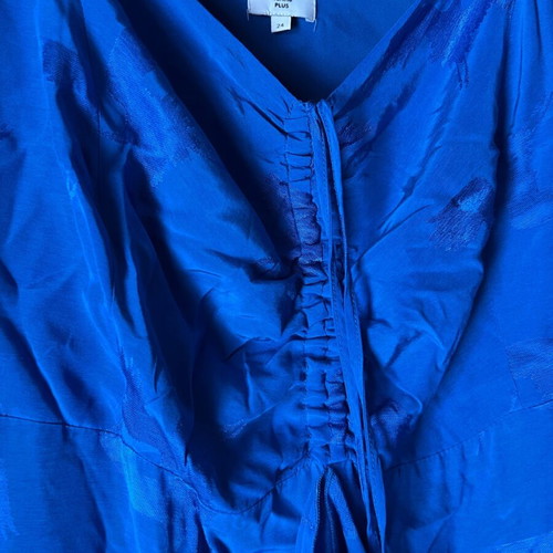 River Island plus size blue dress like new for wedding and party