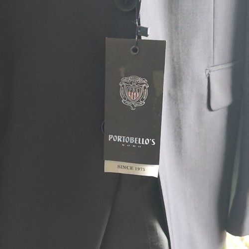 Portobellos men's suit new with tags size 56 blue