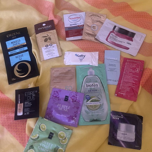 Skincare samples new