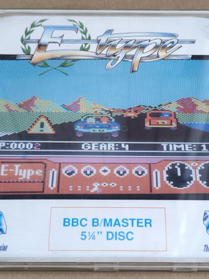 E-Type (The Fourth Dimension) BBC Micro disk like new