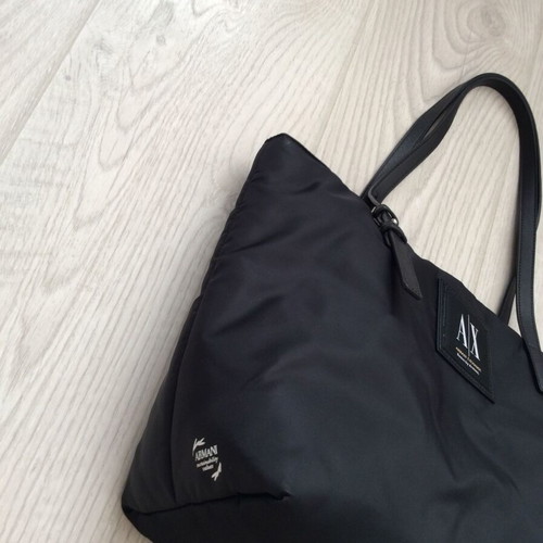 Armani Exchange Backpack lightweight nylon black like new