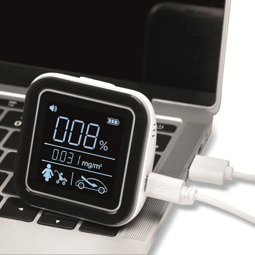 Air Quality Meter portable and rechargeable, new