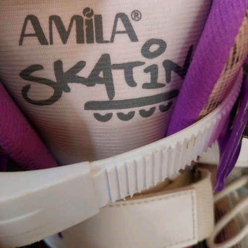 Amila Bubble roller skates like new, adjustable size 38-41