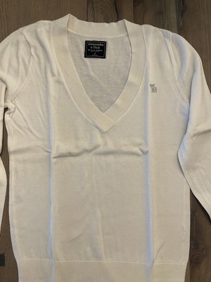 Abercrombie sweater beige new, size S