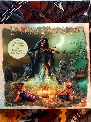 Demon's & Wizards CD used, metal digipak edition
