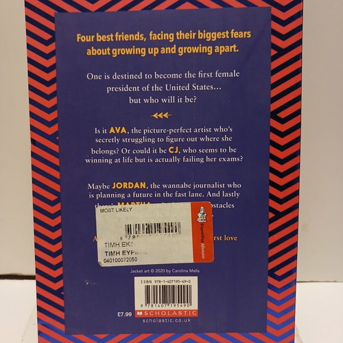 Most Likely book by Sarah Watson 2020