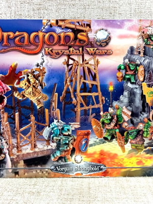 Mega Bloks Dragons Krystal Wars Vorgan Stronghold set