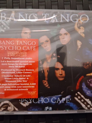 Bang Tango Psycho Cafe CD deluxe remastered, new, AOR hard rock