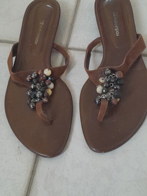 Women's sandals brown, like new, size 41