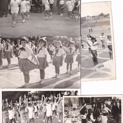 Black and white school life photos used, pack of 121