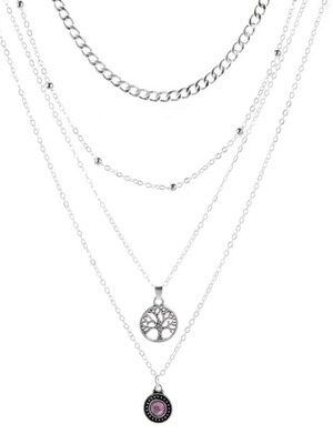 Multi-layer necklace used, excellent condition