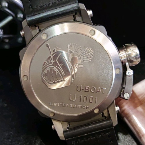 U-Boat U1001 Titanium Diver Watch 1000M Limited Edition 300 pcs like new