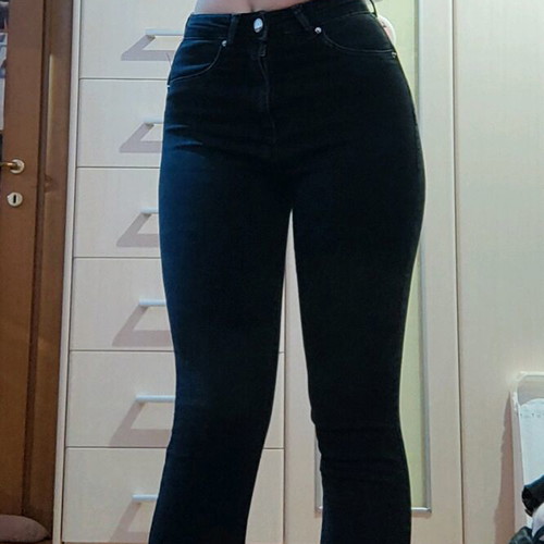 Tally Weijl Black High Waisted Jeans Like New, Size 34
