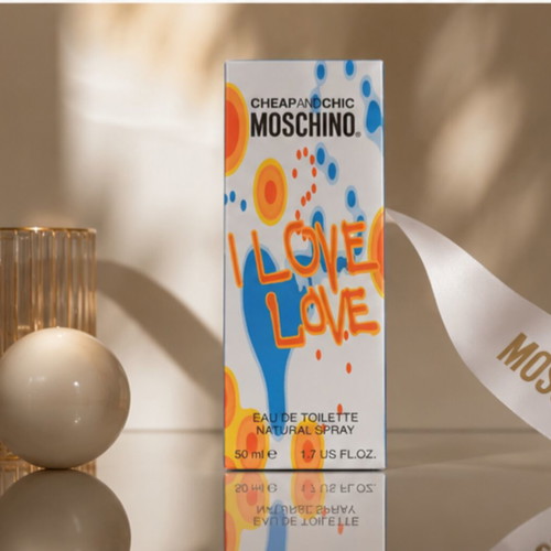 Moschino I Love Love Eau de Toilette 50ml new, authentic