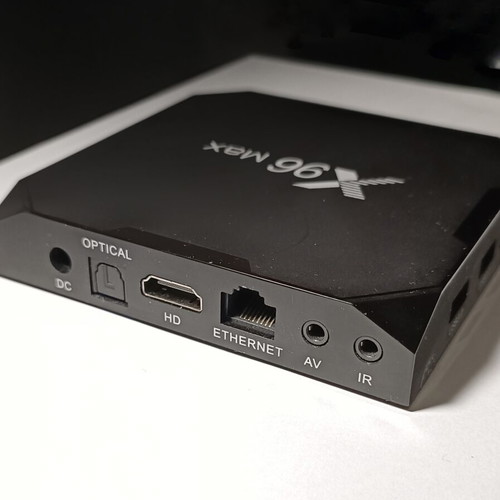 X96 Max Android TV Box like new, 4GB RAM, 32GB storage