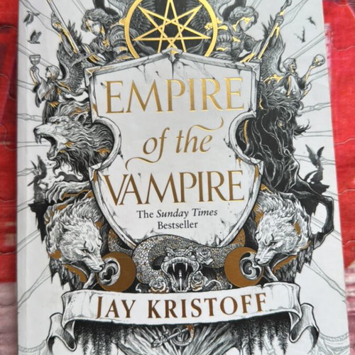 Empire of the Vampire book like new, English