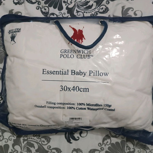 Greenwich Polo Club baby pillow used with cover