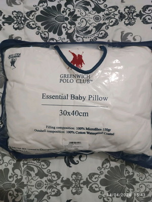 Greenwich Polo Club baby pillow used with cover