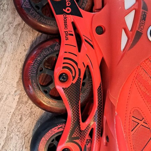 K2 Vo2 100 x Boa Inline skates used, size 42, 100 mm wheels