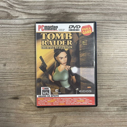 Tomb Raider The Last Revelation PC DVD used, collectors edition