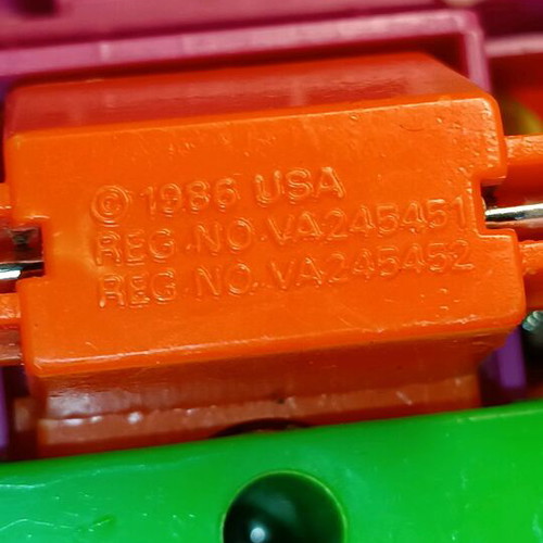 Super Turbo Rough Terrain Color Bee Pink 4x4 vintage toy truck used 1986