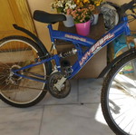 Dynamic Universal bicycle used, blue, mountain