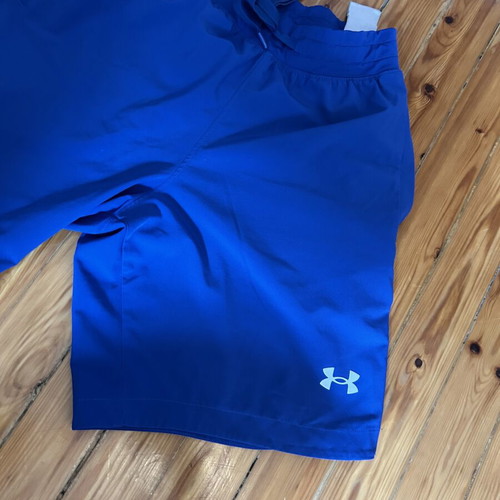 Under Armour Training Shorts blue, medium, like new